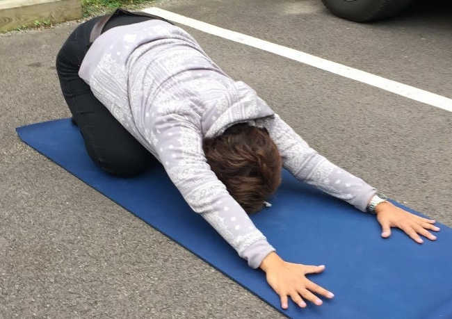 Child pose