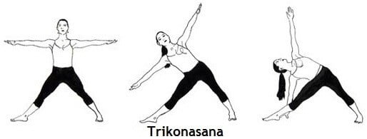 Straight legged pose